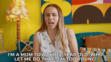Too Young Parenting GIF by HannahWitton
