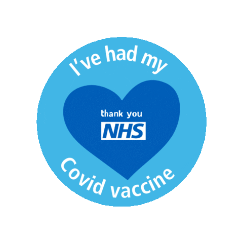 Vaccine Sticker by NHS.UK