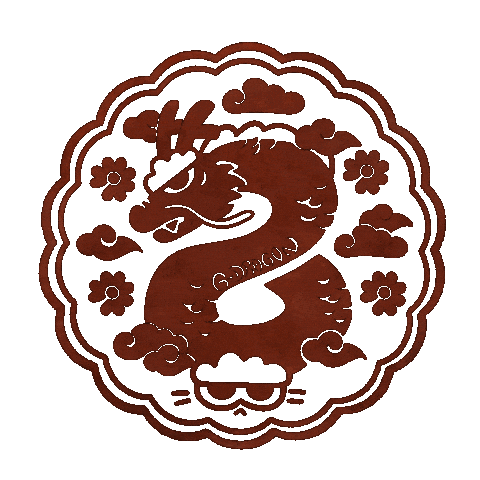 G Dragon Logo Sticker