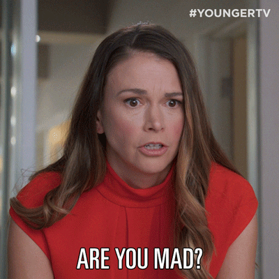 Are You Mad Tv Land GIF by YoungerTV