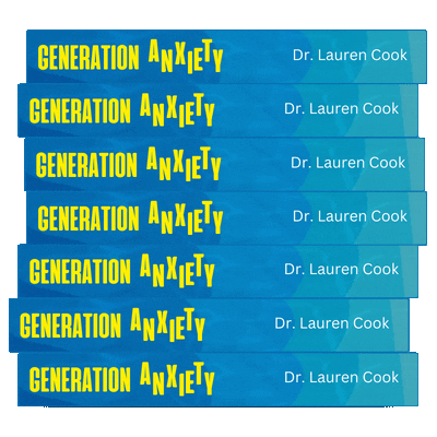 Generation Anxiety Sticker by Dr. Lauren Cook