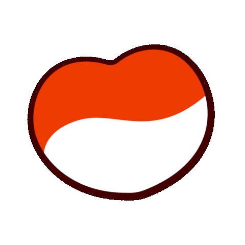 Merah Putih Love Sticker by MNC Kapital Indonesia