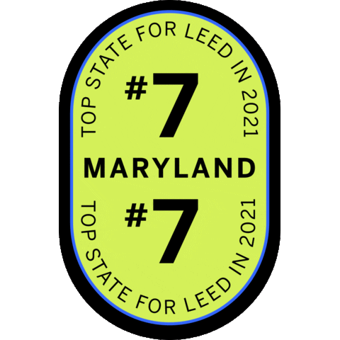 Maryland Leed Sticker by U.S. Green Building Council