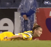Happy On The Ground GIF by Football Australia