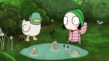 Stare What GIF by Sarah & Duck