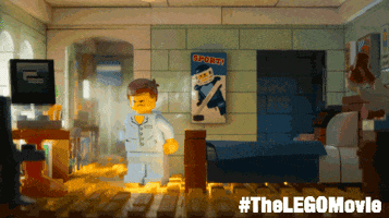 good morning film GIF by The LEGO Movie