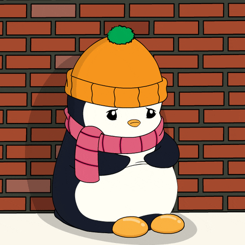 Sad Bad Day GIF by Pudgy Penguins