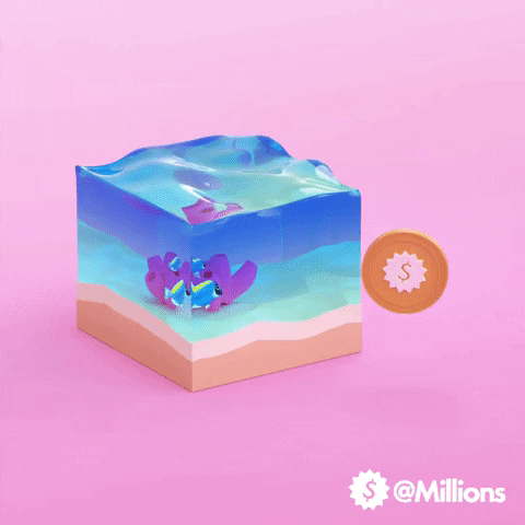 Finding Nemo Swimming GIF by Millions