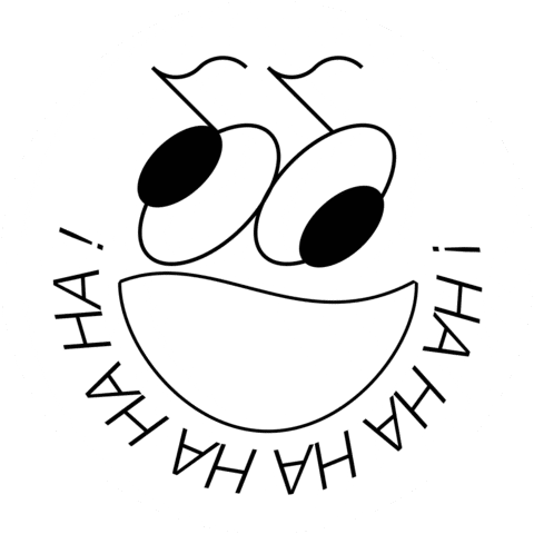 Buhahaha Sticker