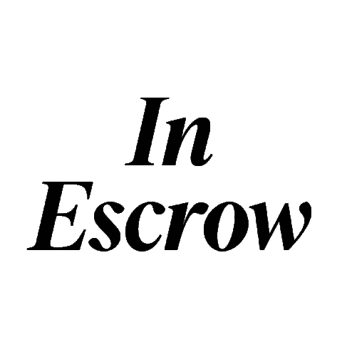 In Escrow Sticker by JohnHart Real Estate
