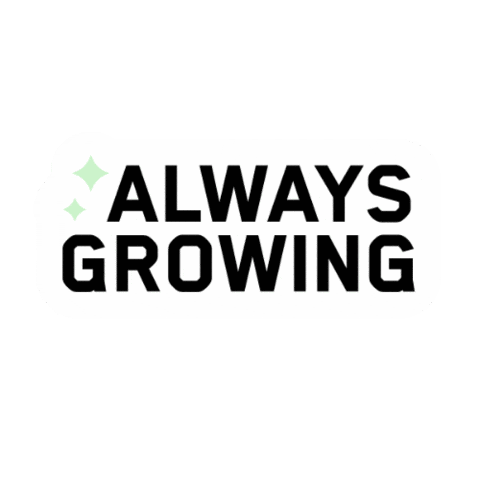Alwaysgrowing Sticker by Franz Hof GmbH