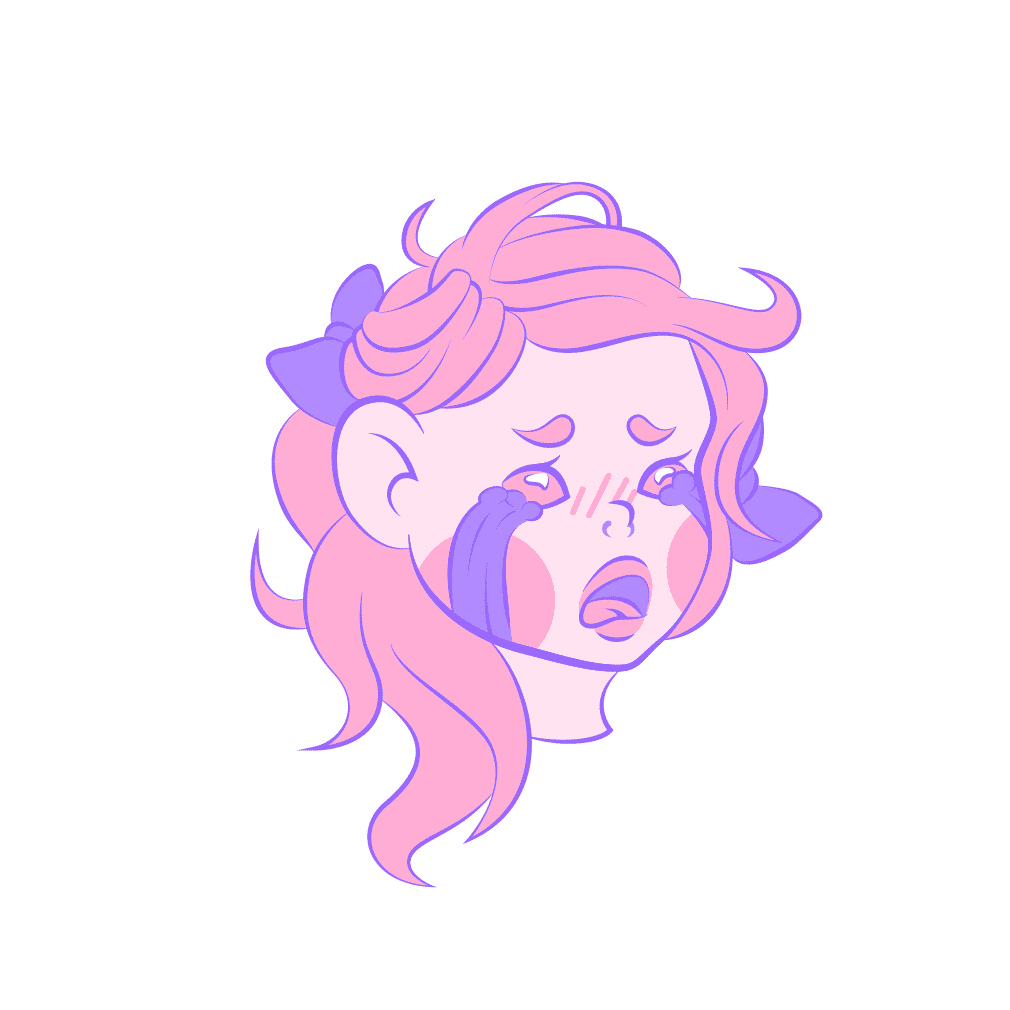Cry Sticker