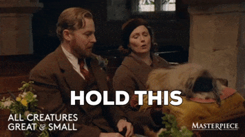 Hold On Help GIF by MASTERPIECE | PBS