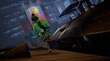 Parrot Parkour GIF by SPINE