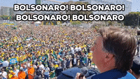 President Jair Bolsonaro Addresses Thousands