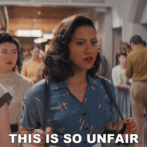 This Is So Unfair Pink Ladies GIF by Paramount+