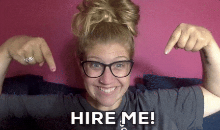 Hire-me GIFs - Get the best GIF on GIPHY