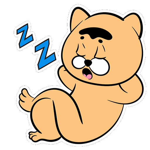 Sleep Zzz Sticker