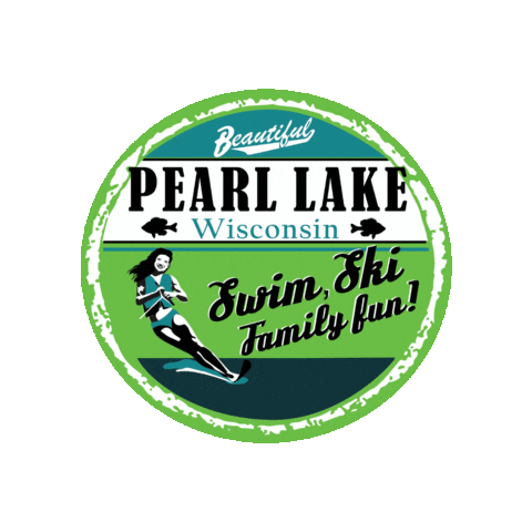 Pearl Lake Wisconsin Sticker