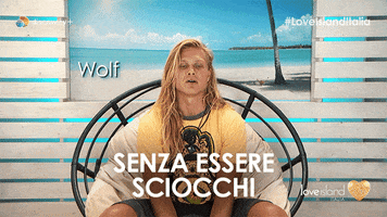 Wolf Vibes GIF by Love Island Italia