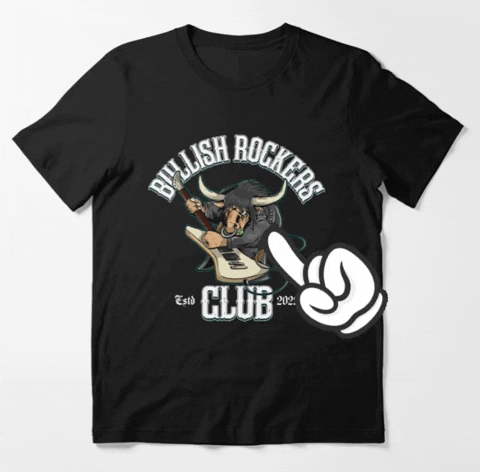 T Shirt Crypto GIF by BullishRockers