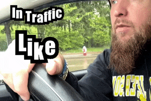 Driving Road Rage GIF by Mike Hitt
