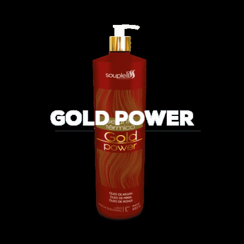 Gold Power GIF by Soupleliss.ru