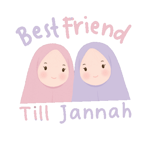 Best Friend Hijab Sticker for iOS & Android | GIPHY