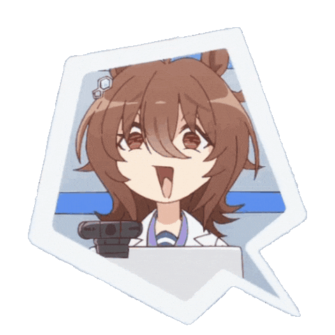 Umamusume Tachy Sticker