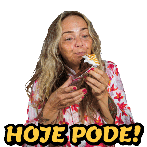 Eating Sticker by carolecrema