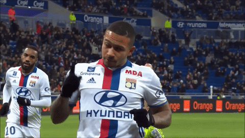 Memphis Depay Lyon GIF by Olympique Lyonnais