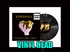 founding8 nft vinyl elrond f8 GIF