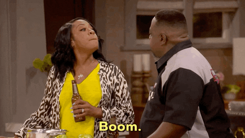 Tichina Arnold Boom GIF by CBS - Find & Share on GIPHY