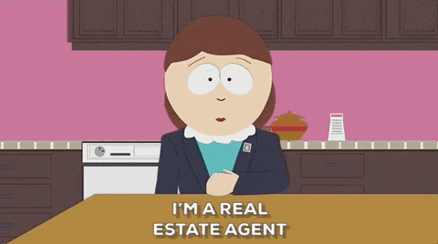 Real Estate Realtor GIF by South Park - Find & Share on GIPHY