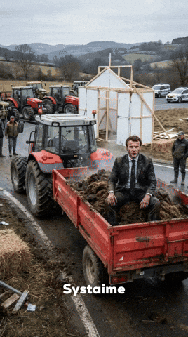 Macron Agriculteur GIF by systaime