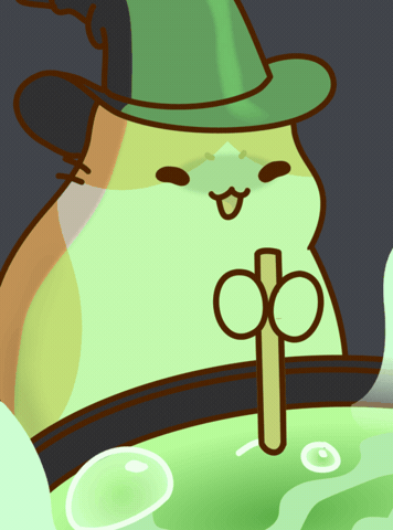 Magic Potion Halloween GIF by Bichi Mao