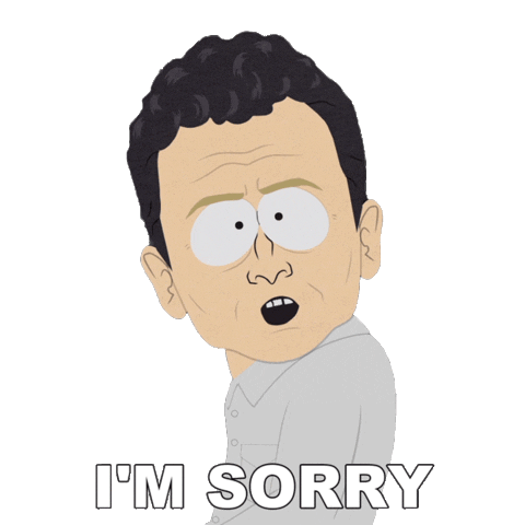 Im Sorry Sticker by South Park