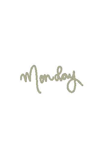 Monday Week Sticker