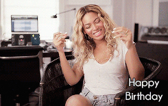  beyonce happy birthday queen GIF