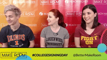 Gamer College Signing Day GIF by Better Make Room