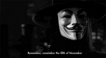 Guy Fawkes Fifth Of November GIF by hoppip