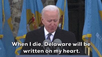 Joe Biden Delaware GIF by GIPHY News