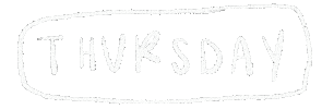 Friday Text Sticker