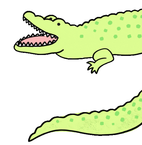Alligator Nola Sticker