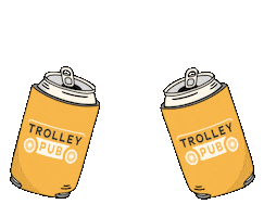 Pedal Pub Party Bike Sticker by Trolley Pub Raleigh