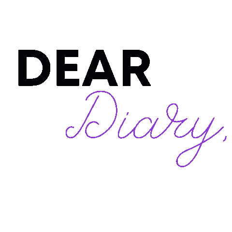 Dear Diary Sticker