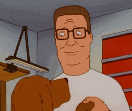 king of the hill dog GIF
