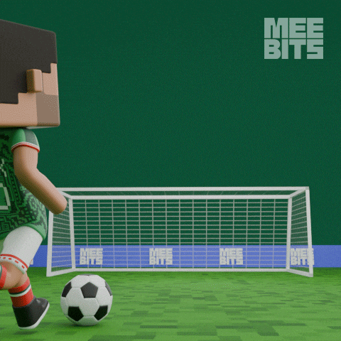Football Soccer GIF by Meebits