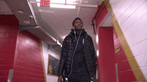 getting ready indiana pacers GIF by NBA