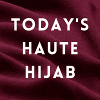 Hh Scarf GIF by HAUTE HIJAB